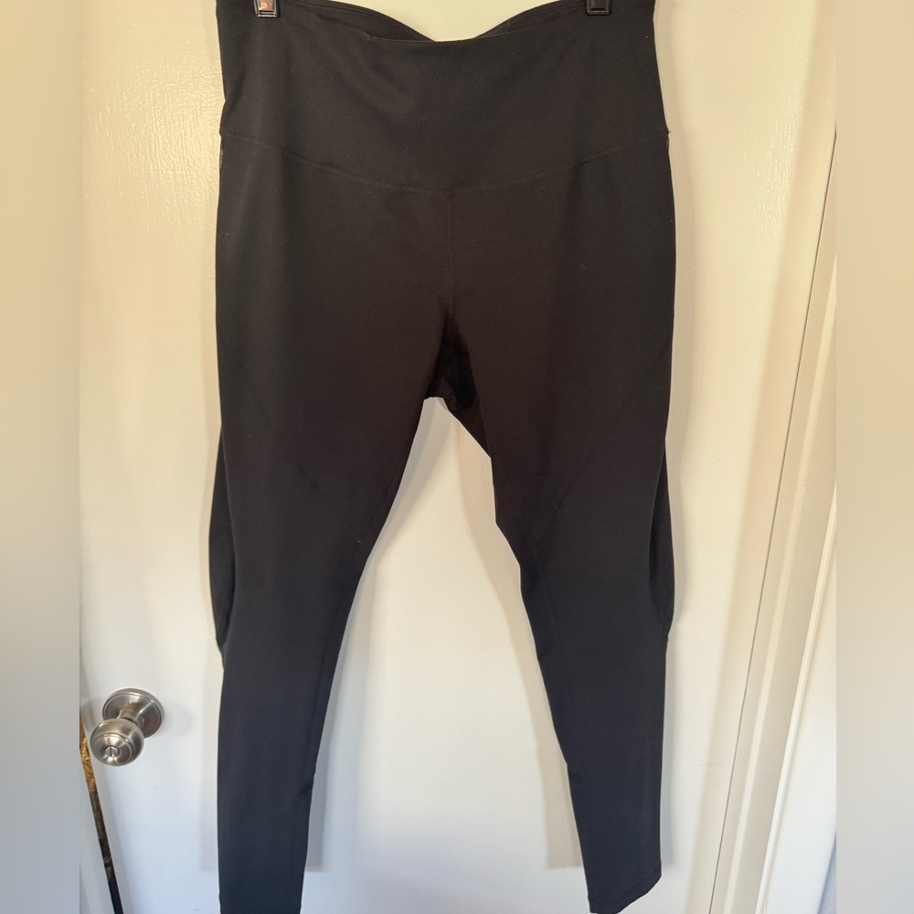 Nordstrom Zella Leggings with sheer sides